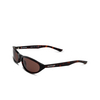 Lunettes de soleil Balenciaga BB0007S 013 havana - Vignette du produit 4/5