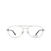 Balenciaga BB0117O Korrektionsbrillen 002 silver - Produkt-Miniaturansicht 1/4