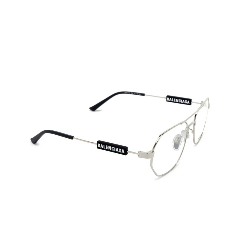 Balenciaga BB0117O Eyeglasses 002 silver - 2/4