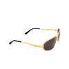 Lunettes de soleil Balenciaga BB0227S 001 gold - Vignette du produit 2/4