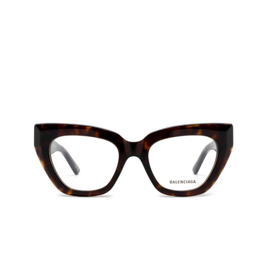 Balenciaga BB0238O Korrektionsbrillen 002 havana - Vorderansicht