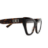 Balenciaga BB0238O Korrektionsbrillen 002 havana - Produkt-Miniaturansicht 3/4