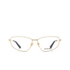 Gafas graduadas Balenciaga BB0281O 002 gold - Miniatura del producto 1/4