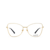 Gafas graduadas Balenciaga BB0282O 002 gold - Miniatura del producto 1/4
