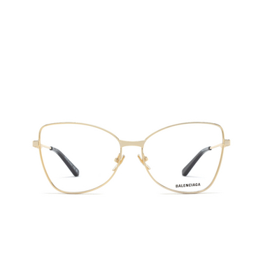 Balenciaga BB0282O Korrektionsbrillen 002 gold - Vorderansicht