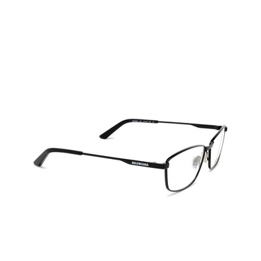 Balenciaga BB0283O Eyeglasses 001 black - three-quarters view
