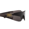 Balenciaga BB0292S Sunglasses 001 grey - product thumbnail 3/5