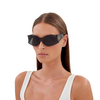 Gafas de sol Balenciaga BB0292S 001 grey - Miniatura del producto 5/5