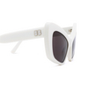 Gafas de sol Balenciaga BB0293S 003 ivory - Miniatura del producto 3/4