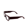 Gafas graduadas Balenciaga BB0304O 004 burgundy - Miniatura del producto 4/5