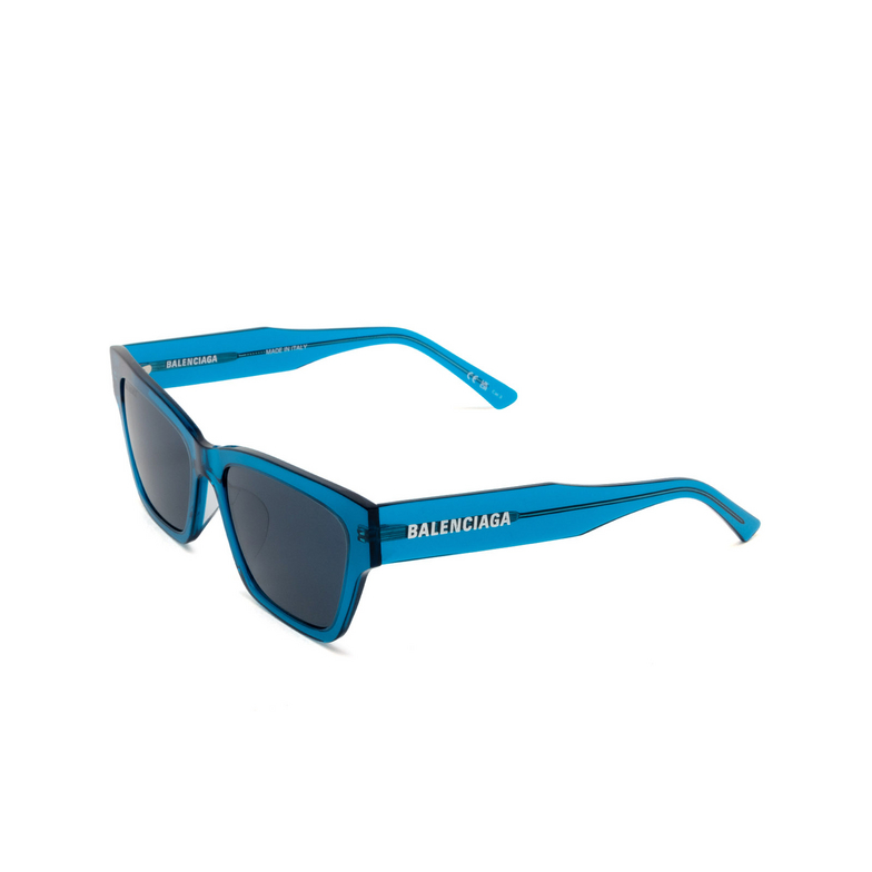 Gafas de sol Balenciaga BB0307SA 004 blue - 4/5