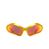 Gafas de sol Balenciaga BB0314S 004 yellow - Miniatura del producto 1/5