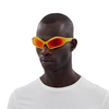 Gafas de sol Balenciaga BB0314S 004 yellow - Miniatura del producto 5/5