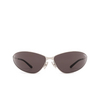 Gafas de sol Balenciaga BB0315S 004 silver - Miniatura del producto 1/4