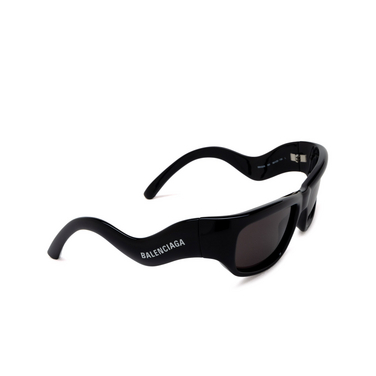 Balenciaga BB0320S Sunglasses 001 black - three-quarters view