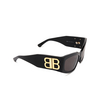 Balenciaga BB0321S Sunglasses 002 black - product thumbnail 2/5