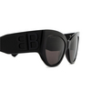 Balenciaga BB0322S Sunglasses 001 black - product thumbnail 3/4