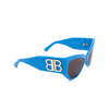 Balenciaga BB0322S Sunglasses 006 light blue - product thumbnail 2/5