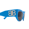 Occhiali da sole Balenciaga BB0322S 006 light blue - anteprima prodotto 3/5