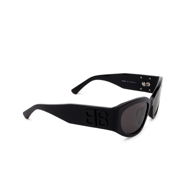 Balenciaga BB0324SK Sunglasses 001 black - 2/4