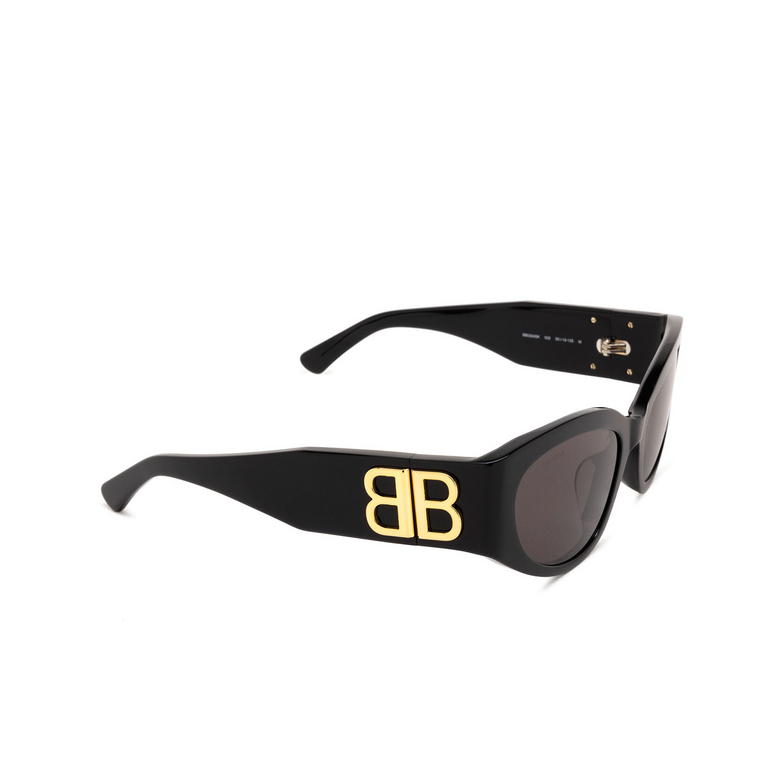 Gafas de sol Balenciaga BB0324SK 002 black - 2/4