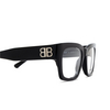 Balenciaga BB0325O Korrektionsbrillen 001 black - Produkt-Miniaturansicht 3/4