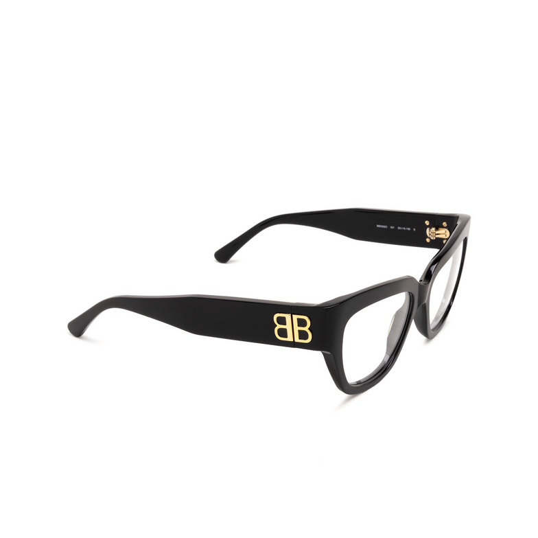 Gafas graduadas Balenciaga BB0326O 001 black - 2/4