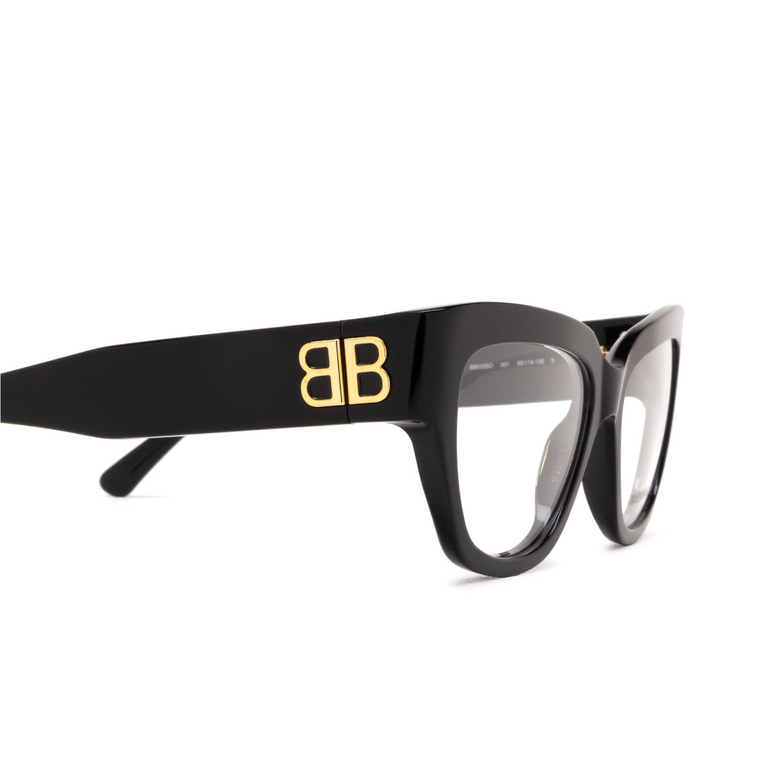 Gafas graduadas Balenciaga BB0326O 001 black - 3/4