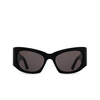 Balenciaga BB0327S Sunglasses 001 black - product thumbnail 1/4