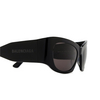 Balenciaga BB0327S Sunglasses 001 black - product thumbnail 3/4