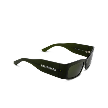 Balenciaga BB0328S Sunglasses 006 green - three-quarters view