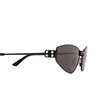 Balenciaga BB0335S Sunglasses 001 black - product thumbnail 3/4