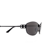 Balenciaga BB0336S Sunglasses 001 black - product thumbnail 3/4
