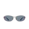 Gafas de sol Balenciaga BB0336S 002 ruthenium - Miniatura del producto 1/4