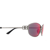 Balenciaga BB0336S Sunglasses 002 ruthenium - product thumbnail 3/4