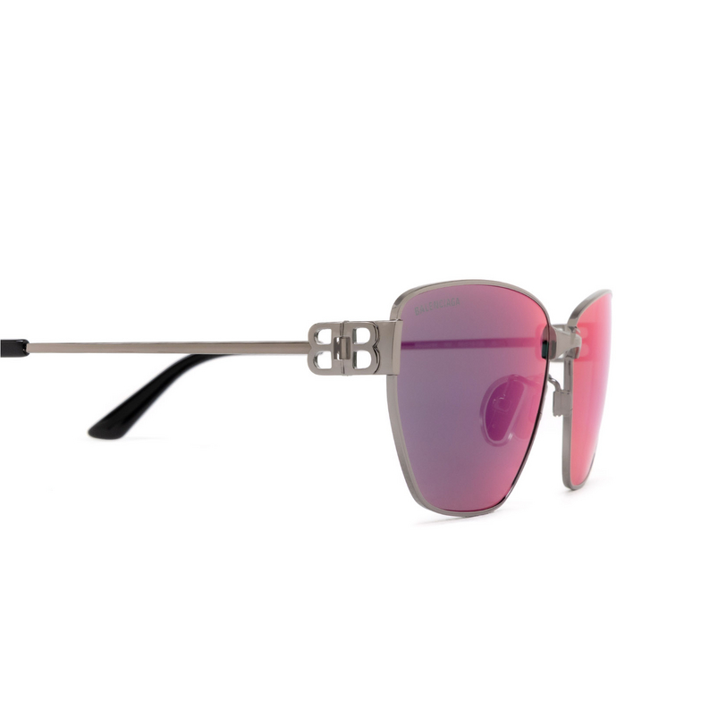 Balenciaga BB0337SK Sunglasses 002 ruthenium - 3/4