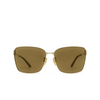 Lunettes de soleil Balenciaga BB0338SK 003 gold - Vignette du produit 1/4