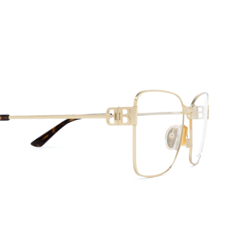 Gafas graduadas Balenciaga BB0339O 003 gold - 3/4