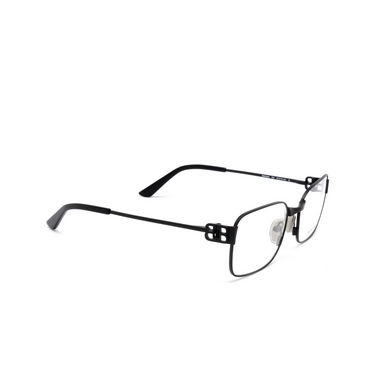 Balenciaga BB0340O Korrektionsbrillen 001 black - Dreiviertelansicht
