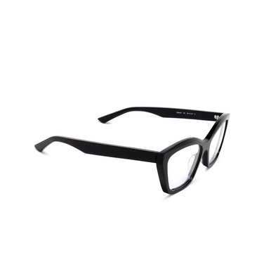 Balenciaga BB0342O Korrektionsbrillen 005 black - Dreiviertelansicht