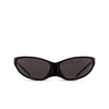 Balenciaga BB0349S Sunglasses 001 black - product thumbnail 1/5