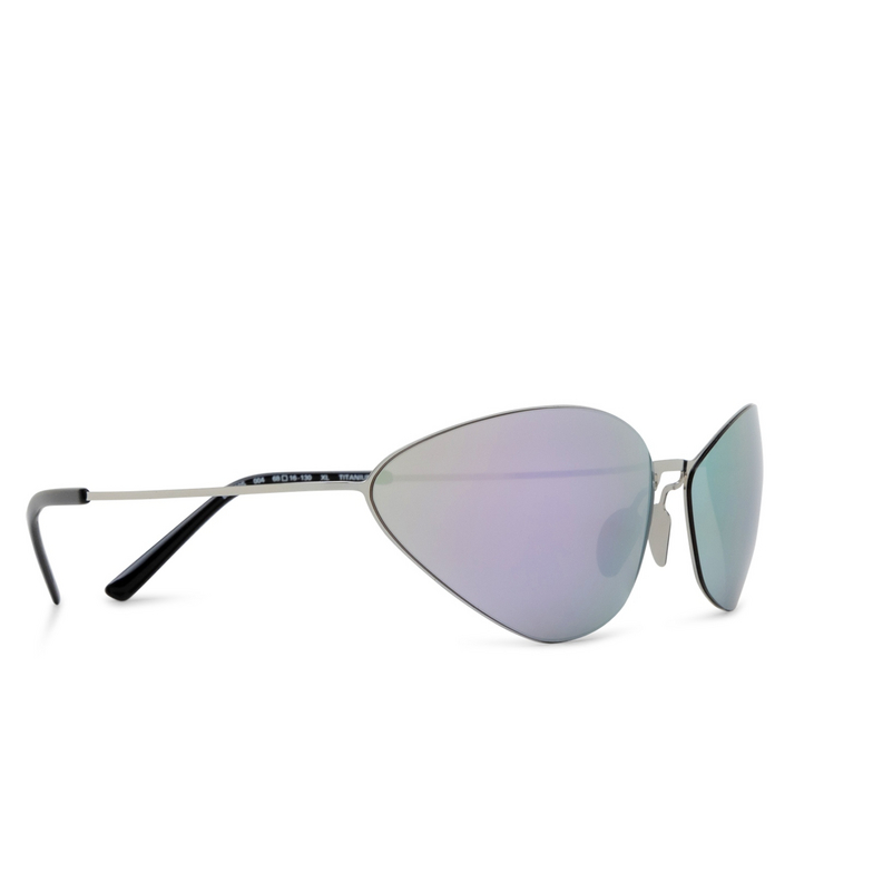 Lunettes de soleil Balenciaga BB0350S 004 silver - 3/4