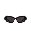 Balenciaga BB0354S Sunglasses 001 black - product thumbnail 1/4