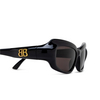 Balenciaga BB0354S Sunglasses 001 black - product thumbnail 3/4