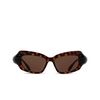 Lunettes de soleil Balenciaga BB0354S 002 havana - Vignette du produit 1/4