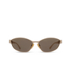 Lunettes de soleil Balenciaga BB0356S 002 gold - Vignette du produit 1/4