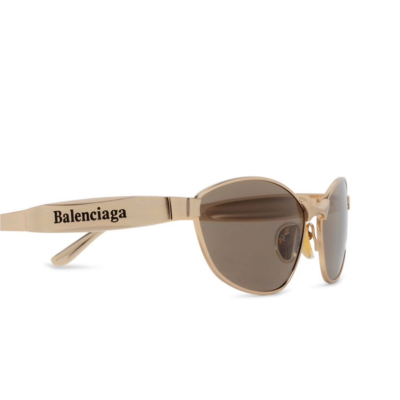 Occhiali da sole Balenciaga BB0356S 002 gold - 3/4