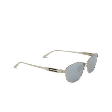 Gafas de sol Balenciaga BB0357SA 002 silver - Vista tres cuartos