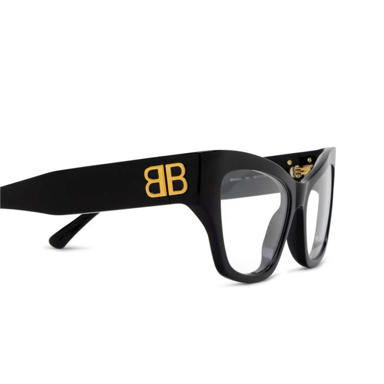 Gafas graduadas Balenciaga BB0362O 001 black - 3/4