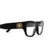 Lunettes de vue Balenciaga BB0363O 001 black - Vignette du produit 3/4